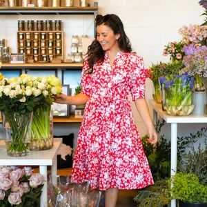 Draper James Floral Dress Small